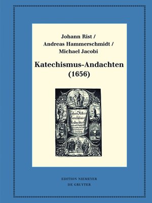 cover image of Katechismus-Andachten (1656)